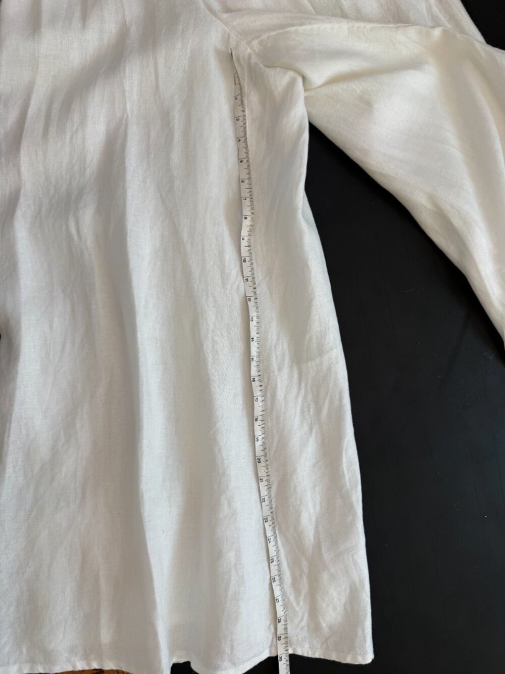 Banana Republic White Linen Wide Leg Palazzo Pants - Picture 11 of 11